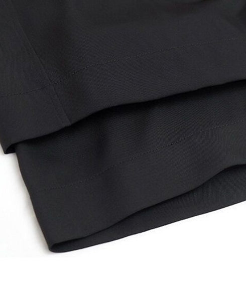 Wide Bermuda Pants